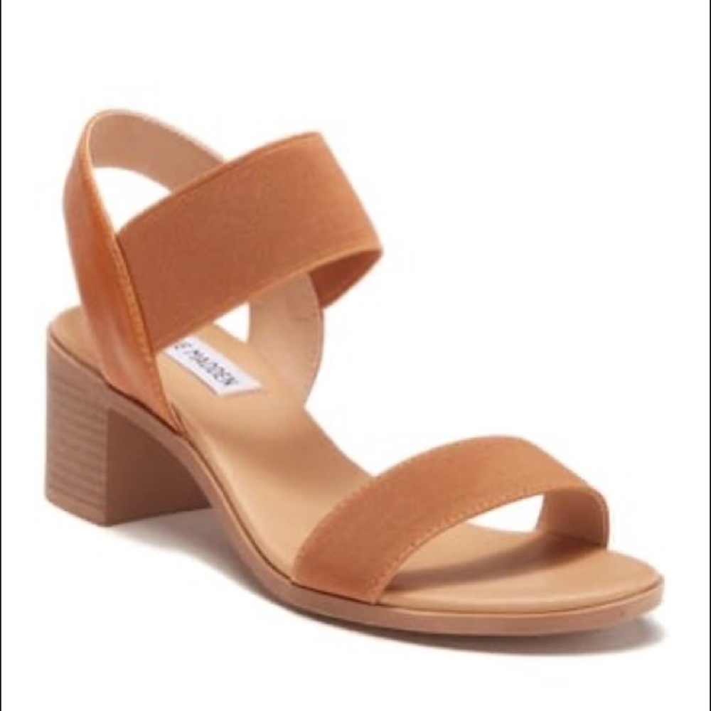 Strappy block heel sandal